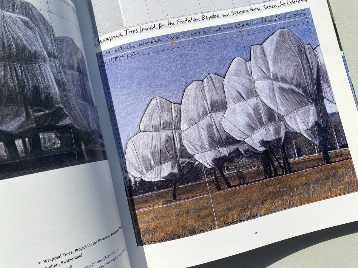Libri: Christo und Jeanne-Claude: Wrapped Trees – Usato da Zürich venduto da lesgarcons 5