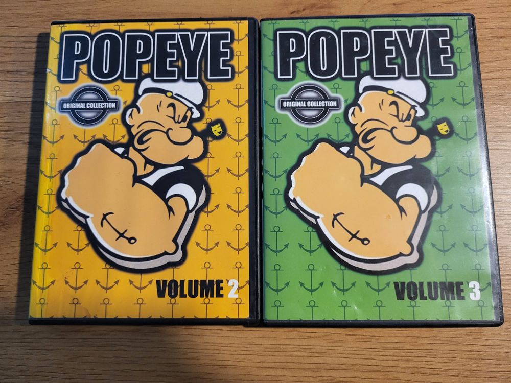 Popeye Cartoon DVD 2stk ab 1.- | Kaufen auf Ricardo