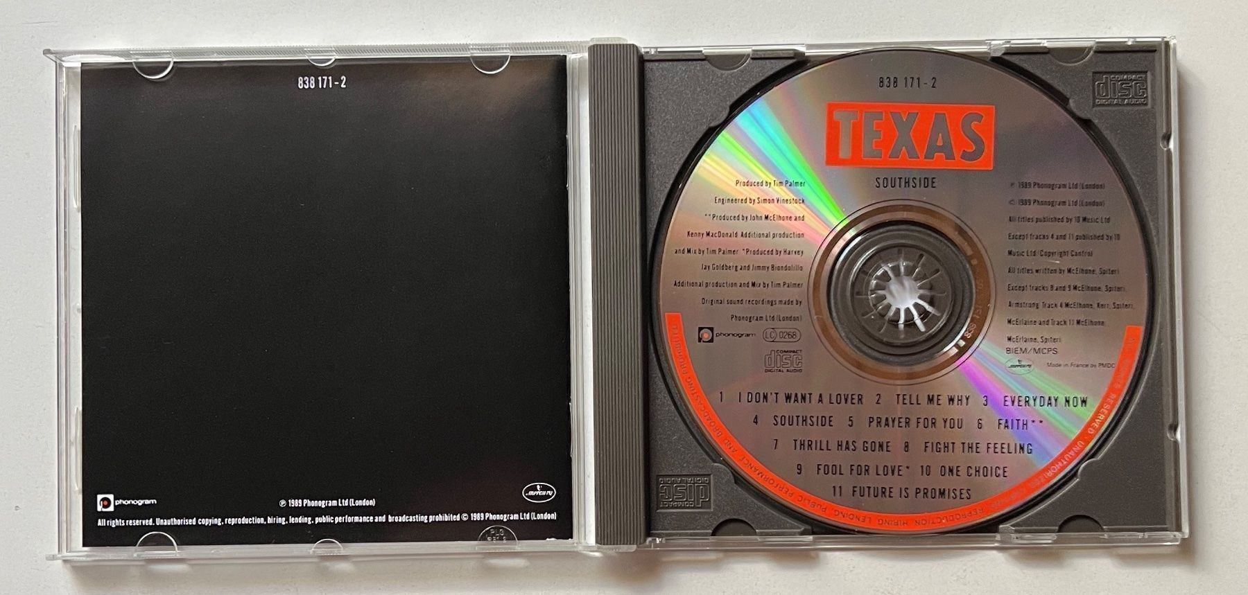 CD: Texas / Southside – Usato da Näfels venduto da rottabi 2
