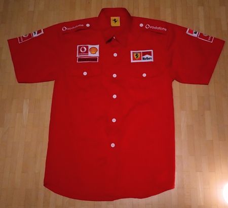 Chemise Ferrari F1 Vodafone Marlboro 1996 like New M