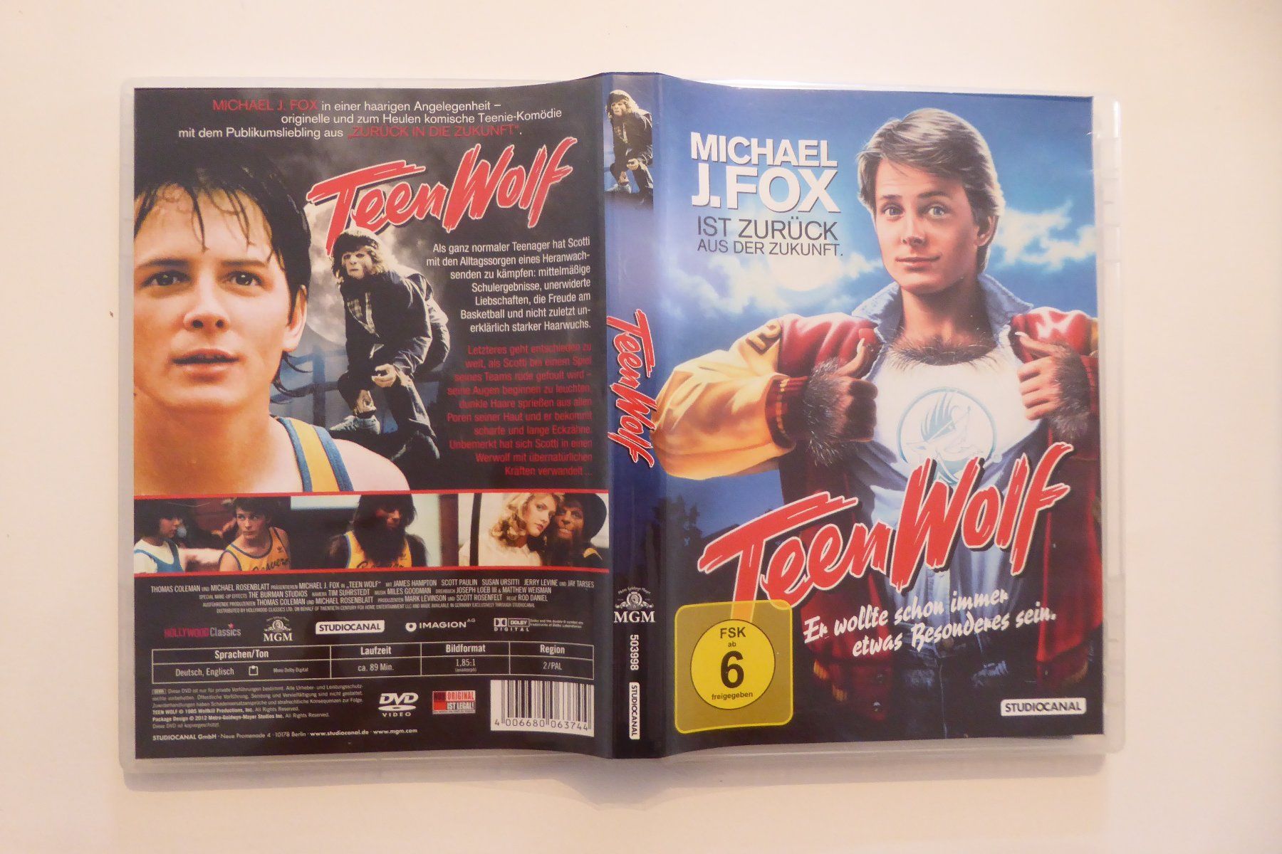 Tutti i DVDs: DVD Teen Wolf  Michael J Fox – Usato da Allschwil venduto da Summelsarium