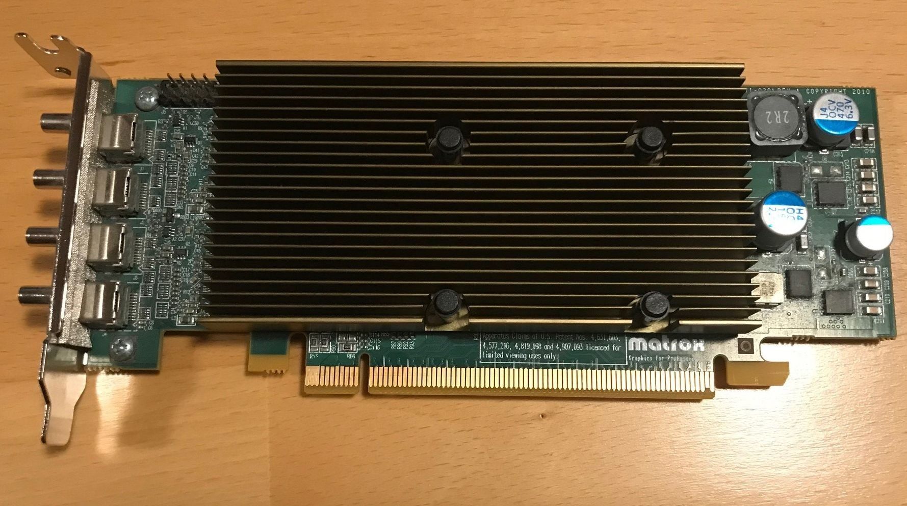Matrox Schede grafiche: Grafikkarte Matrox M9148 (Low Profile) – Usato da Hallwil venduto da Fustcomputer