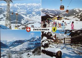 ZWEISIMMEN Gondelbahn Rinderberg