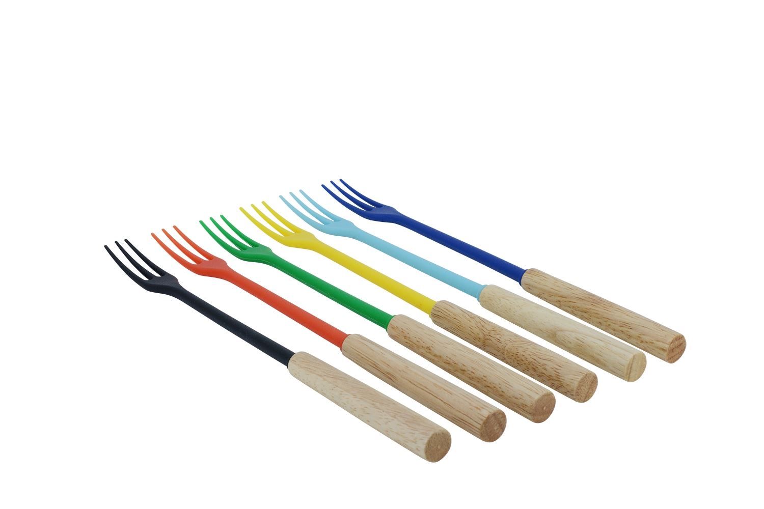 Forchette: Käsefonduegabel "Protect Holz" Set 6 Stk – Nuovo e nell'imballaggio originale da Wettingen venduto da kochshop 3