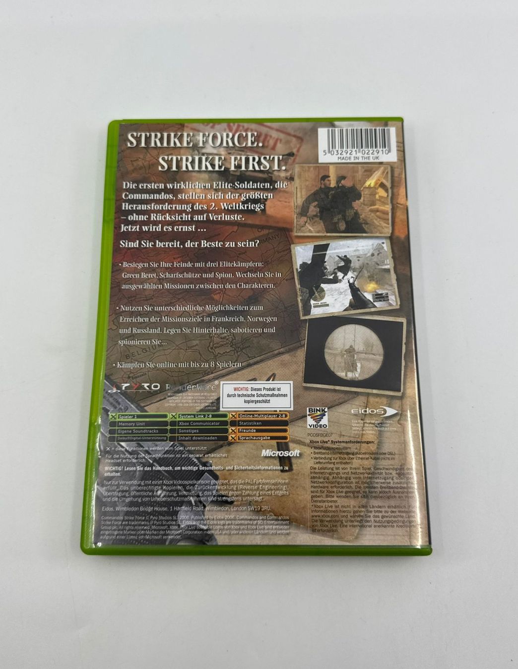 Giochi: Commandos Strike Force (XBOX) – Usato da Herisau venduto da Seyashop1 2