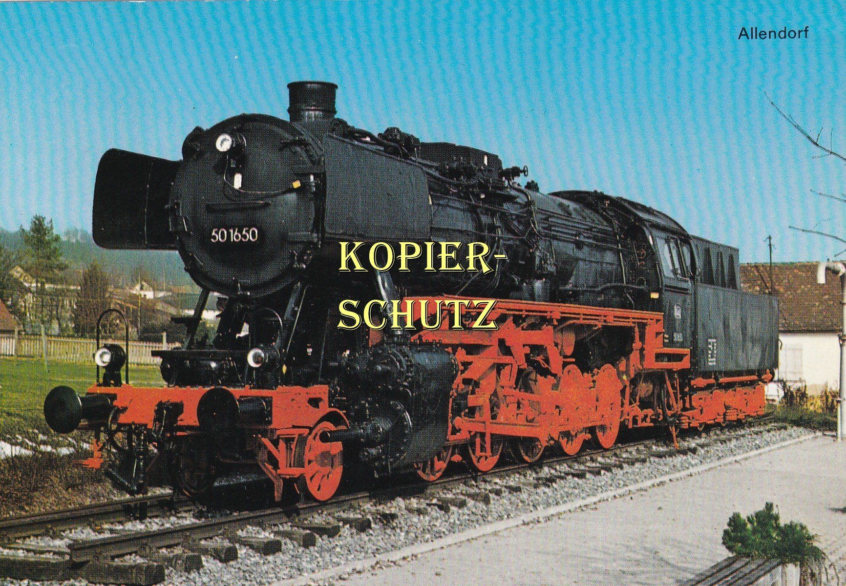 Cartoline postali: Dampflokomotive in Allendorf /az – Usato da Hombrechtikon venduto da Rudolf07