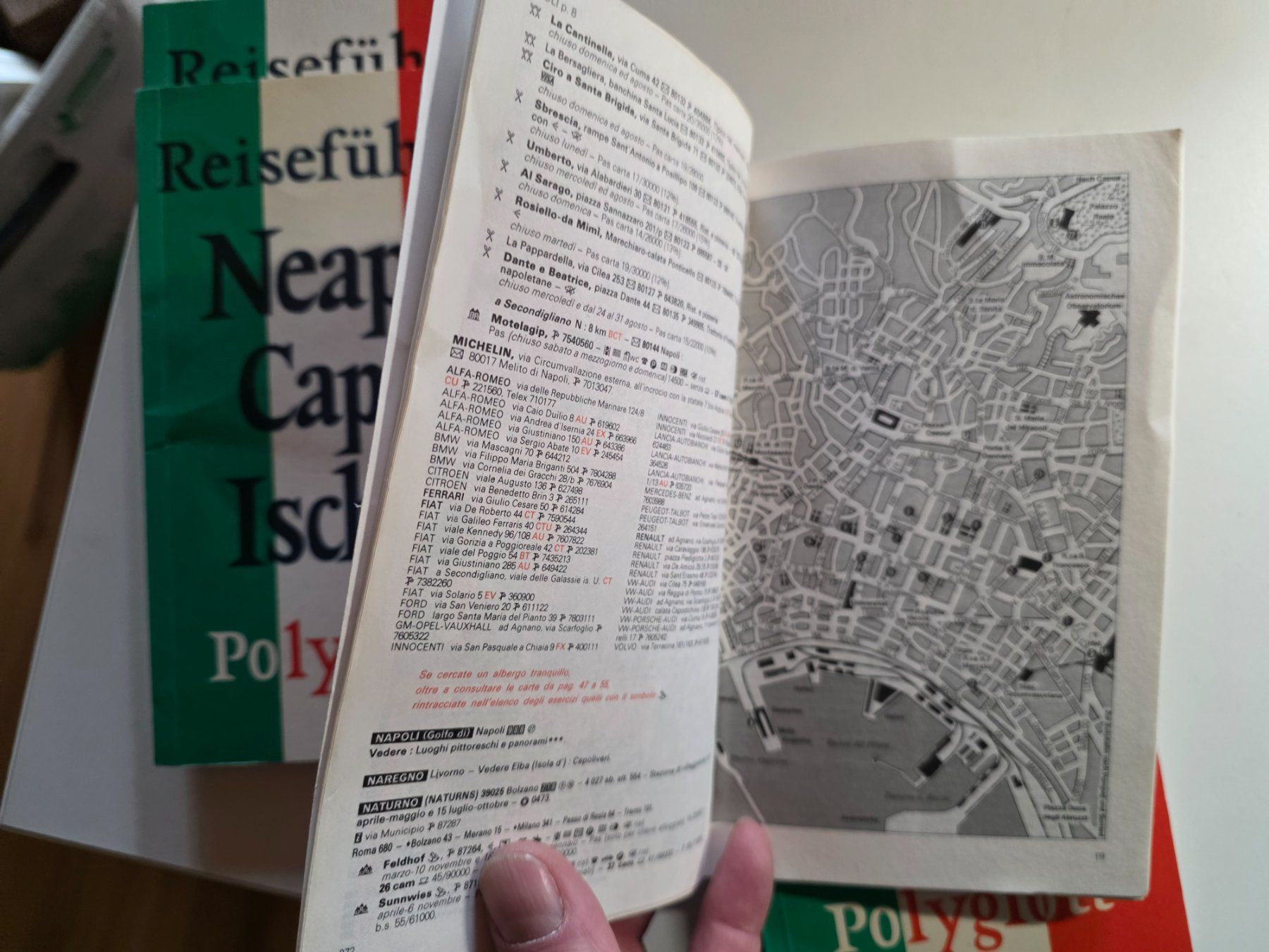 Libri: 5 Reiseführer Polyglott Italien um 1989 – Usato da Walterswil BE venduto da Lonitti 6