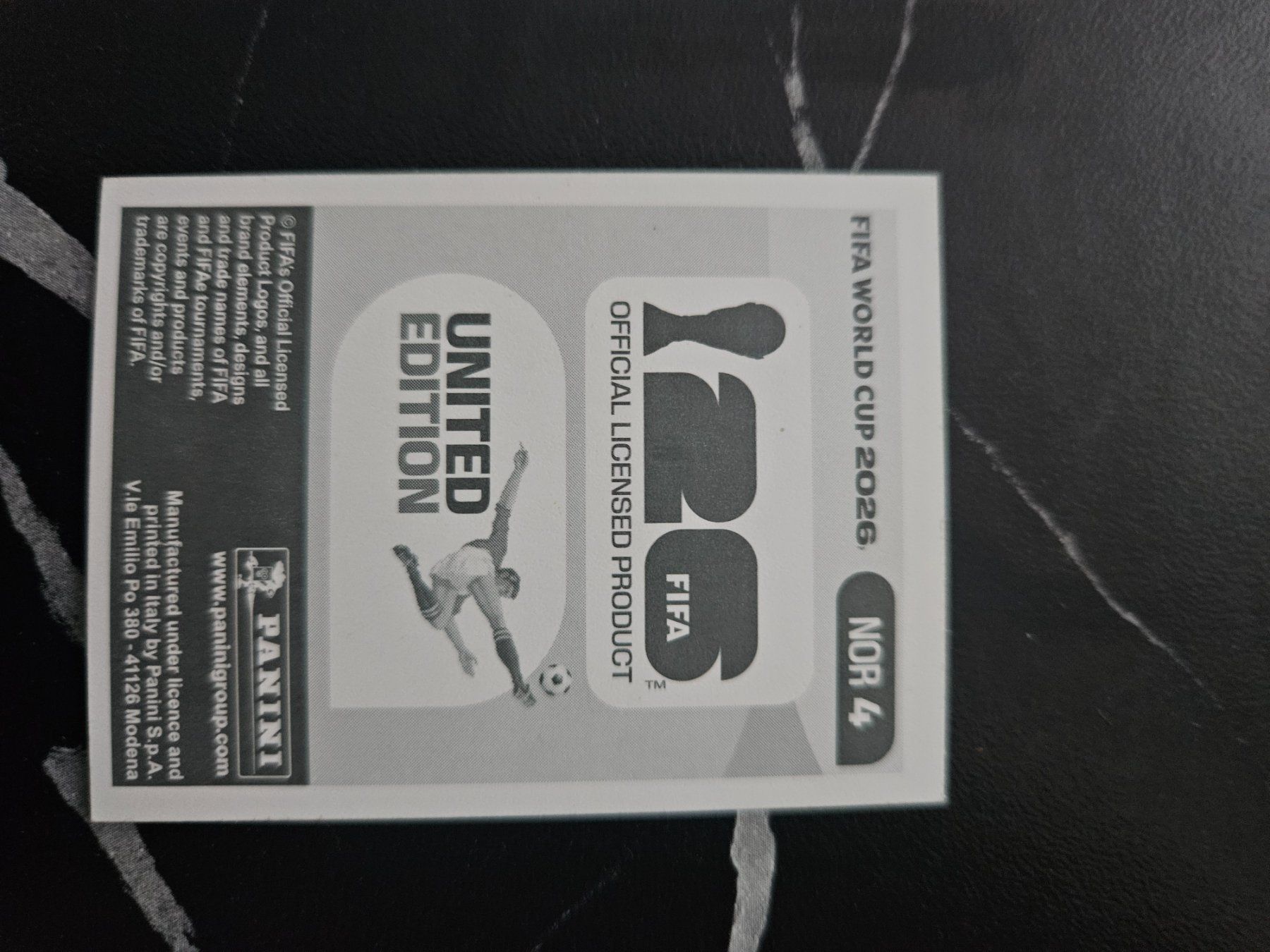 Panini Carte collezionabili: NOR 4 – Usato da Würenlingen venduto da Dinli 1