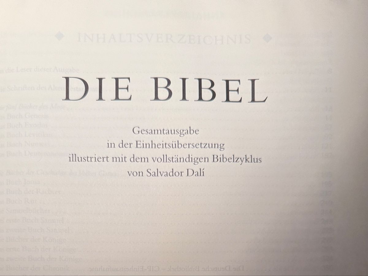 Libri: Bibel Salvador Dali – Usato da Romanshorn venduto da Senit 4