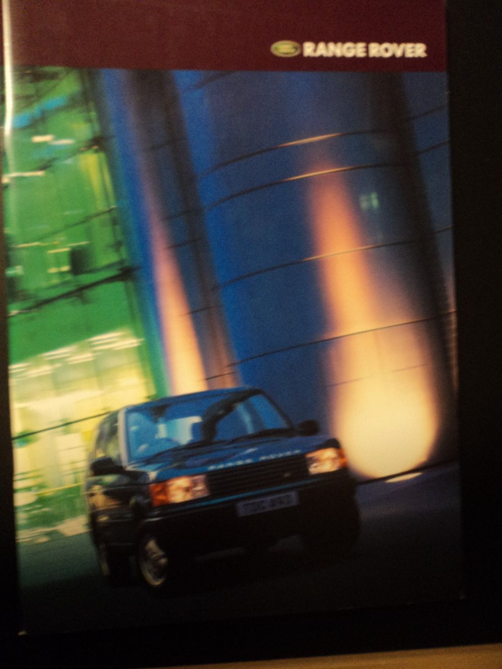 Land Rover Documents: Prospekt Range Rover 4.6 HSE 1997 – D'occasion à Schwarzenburg par modelCARama 2