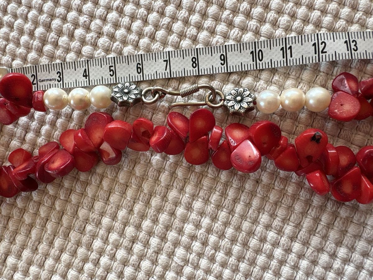 Catenine: Kette aus Koralle – Usato da Rümlang venduto da SchumBru10 1