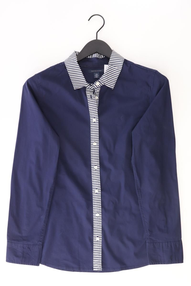 Camicette: Tommy Hilfiger Langarmbluse Gr. L blau – Usato da Neustadt an der Waldnaab venduto da SecondLifeFashion