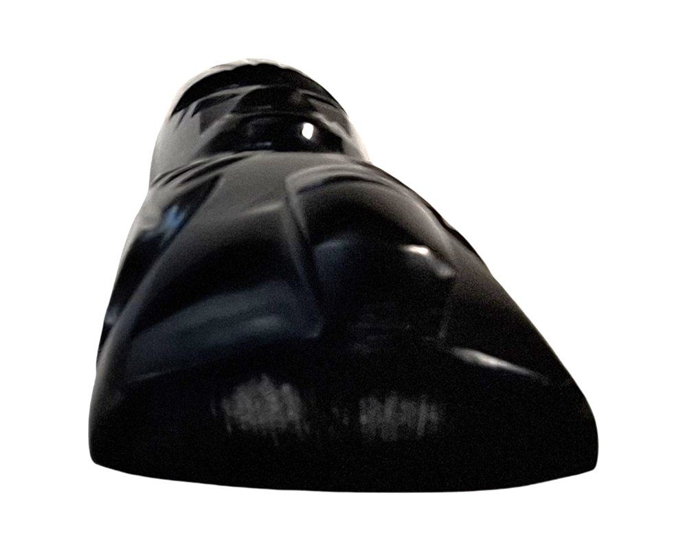 Statuette: Steinfigur Azteken-Statue, schwarzer Obsidian – Usato da Wil SG venduto da Restwert_Wil 5