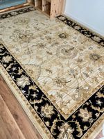 Tapis certifié Woolmark 198 x 292 fait en Mongolie