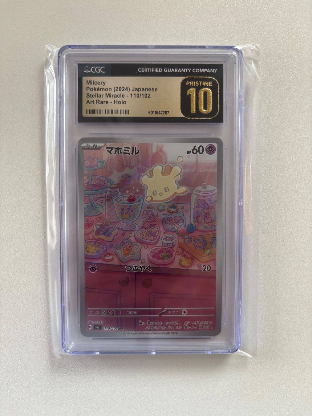 Pokémon Carte collezionabili: Pokemon Miracle CGC Pristine 10 – Usato da Bern venduto da chmod