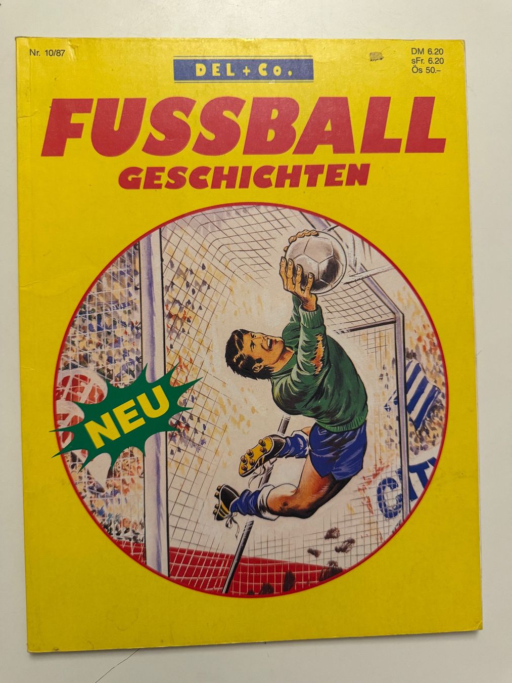 Fumetti: FUSSBALL GESCHICHTEN 10/87 – Usato da Münsingen venduto da Ganjam