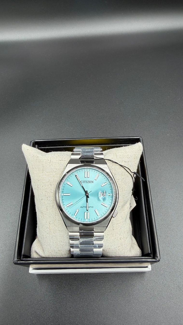 Citizen Orologi: Citizen Tsuyosa - Turquoise - 40MM – Nuovo e nell'imballaggio originale da Versoix venduto da WatchesGeneva 4