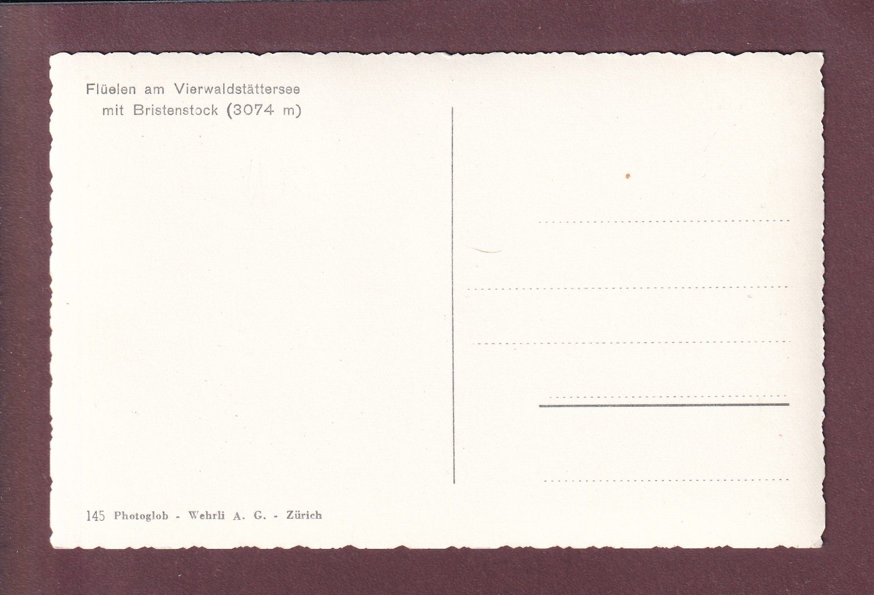 Cartoline postali: FLÜELEN - Schiff SCHWYZ – Usato da Pully venduto da nicecards 1