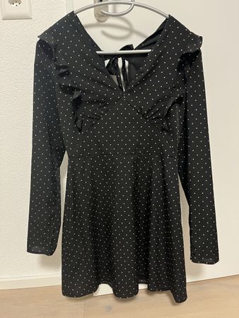 Kleid A-Linie gepunktet Fashion Union 36 neu