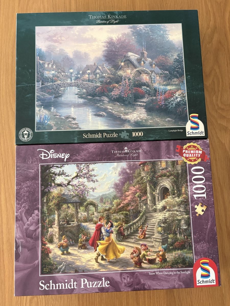 Disney Puzzles: Schmidt Puzzle Thomas Kinkade 1000 pezzi – Gebraucht aus S. Antonino von LIKA91