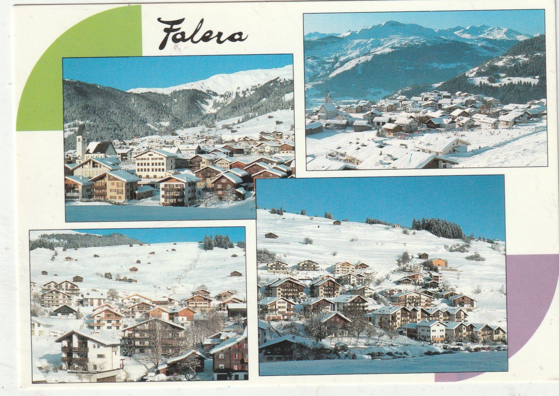 Ansichtskarten: 10 AKK. Sedrun-Disentis-Falera-Bivio-Vals-Bernina etc – Gebraucht aus Lumbrein von made02 9