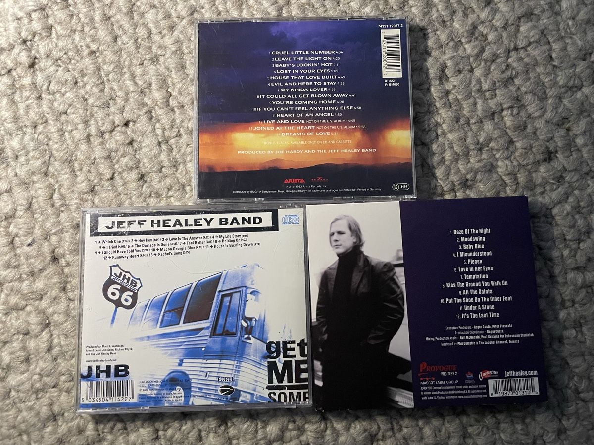 CD: 3x Jeff Healey – Nuovo (secondo la descrizione) da Reinach AG venduto da trigger7811 1