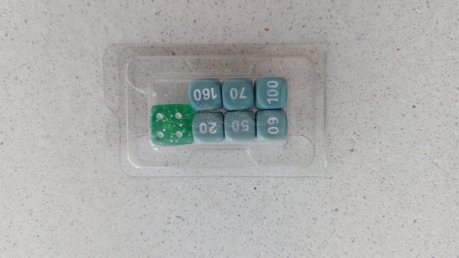 Pokémon Carte collezionabili: Set of dices - green sealed – Nuovo (secondo la descrizione) da Bellinzona venduto da Pagur