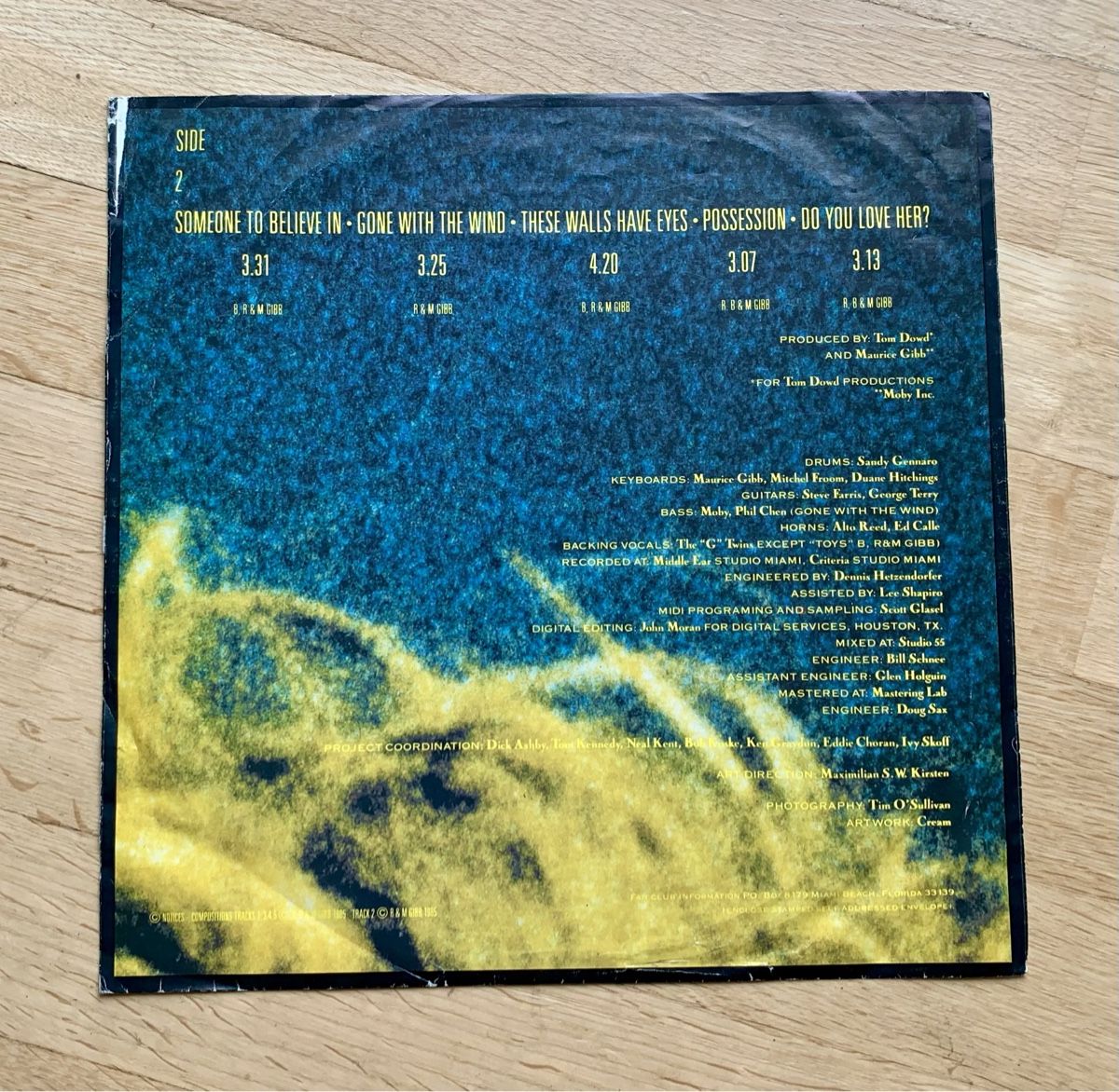 Dischi in vinile: Robin Gibb walls have eyes – Usato da Zürich venduto da Fieber 3