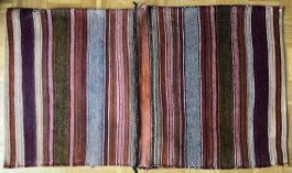 #20 - CHARAKTERVOLLE NOMADEN-DOPPELTASCHE - 120 x 80 cm