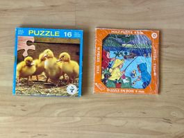 Holzspiel 22: 1 Holzpuzzle übrig: „Beim Fischen"