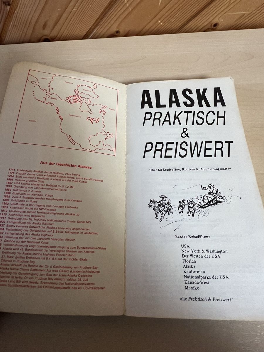 Libri: Alaska Reiseführer, Baxter, günstig – Usato da Bachenbülach venduto da Manolo007 5