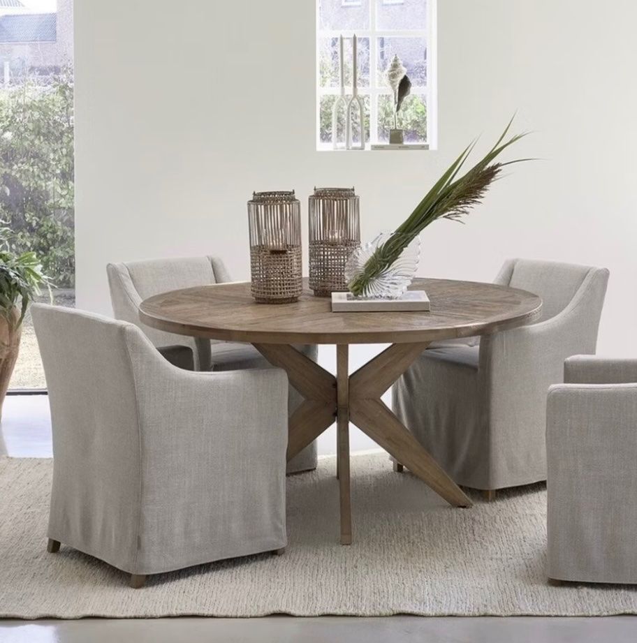 Riviera Maison Tavoli: Rivièra Maison | Portland Dining Table Dia 150 – Nuovo e nell'imballaggio originale da Menziken venduto da loli_89