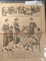 Seiten von Französischer Modezeitung um 1870-1940 Nr 4 M
