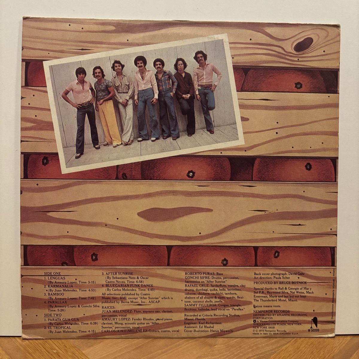 Dischi in vinile: Raices – Raices LP VG/VG+ – Usato da Neuchâtel venduto da Deivid2 3
