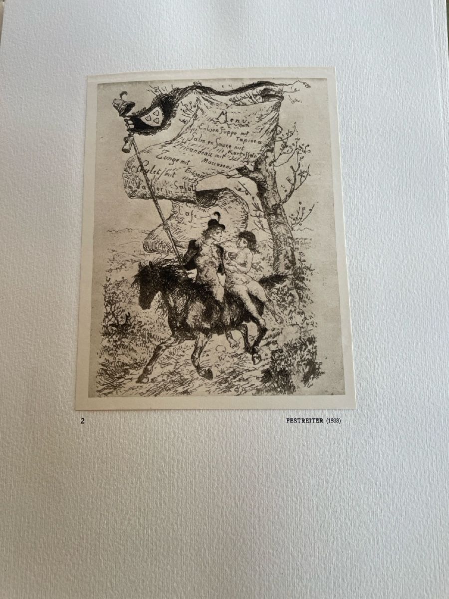 Album: Antike Kunstmappe Albert Welti von 1912 – Usato da Freidorf TG venduto da ibipatria 8