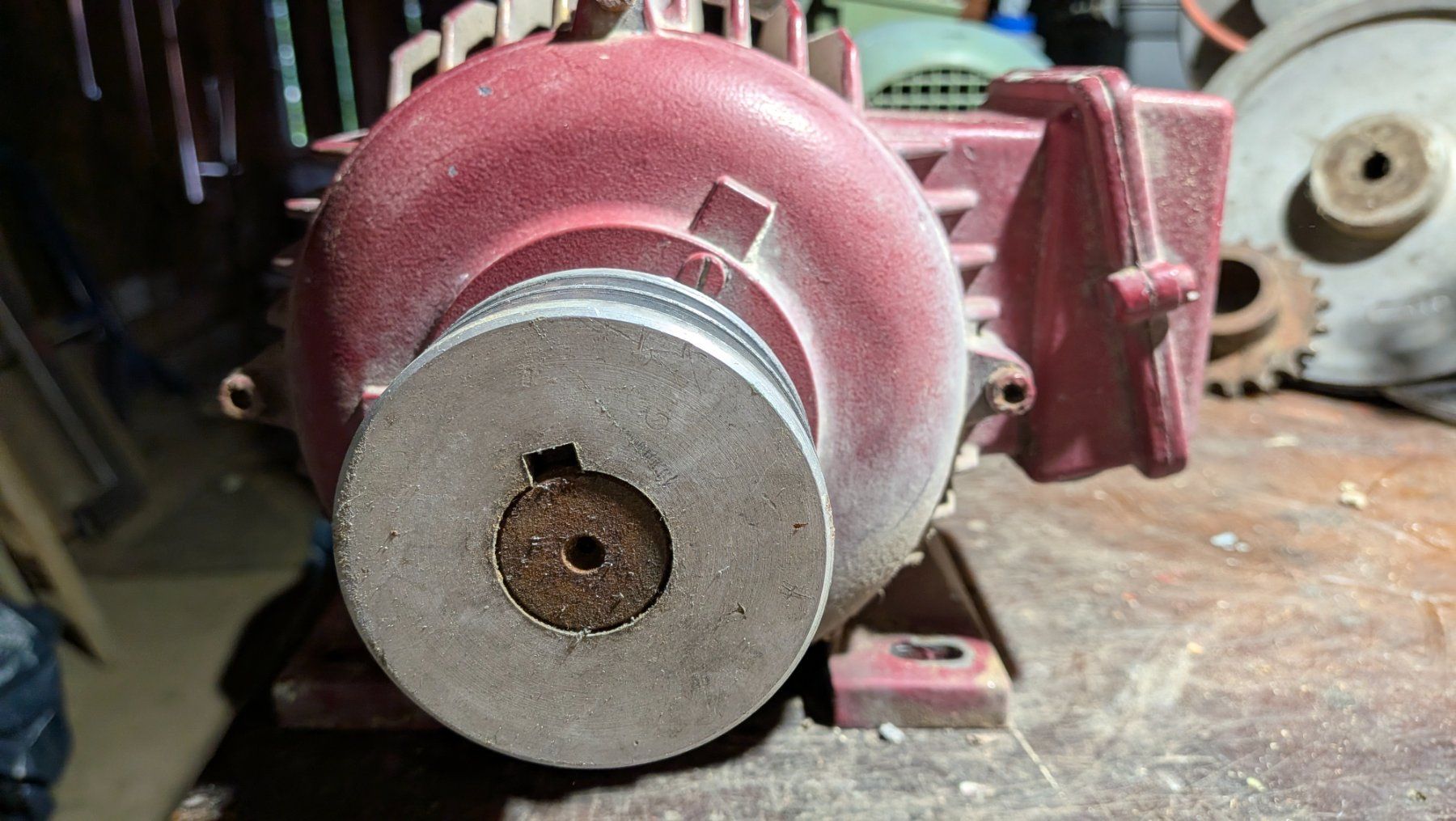 Motoren: Elektromotor K.Marx 3-phasig 1.1kW – Gebraucht aus Thun von Mirweb 3