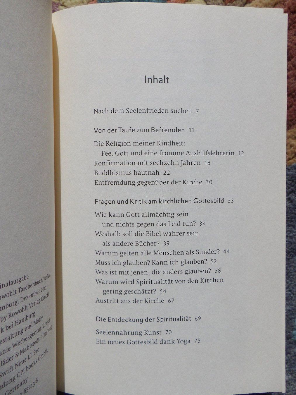 Libri: Maja Peter: Seelenfrieden - Eine Suche – Usato da Uster venduto da urs_75by 2