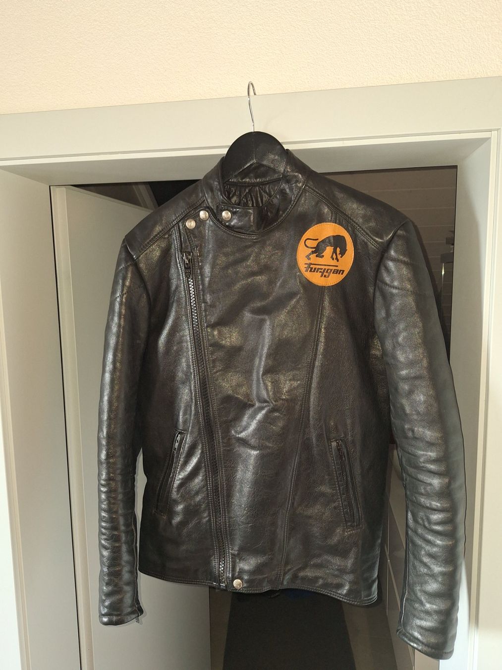 Pommeau De Levier De Vitesses Maserati Vintage Années 80 - Cuir Original, Occasion