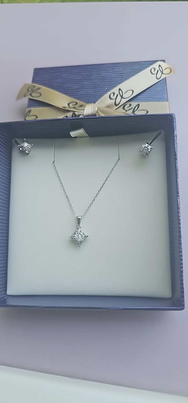 Altri gioielli: kette +Ohrring=Diamanten – Usato da Effretikon venduto da rinuom01 3