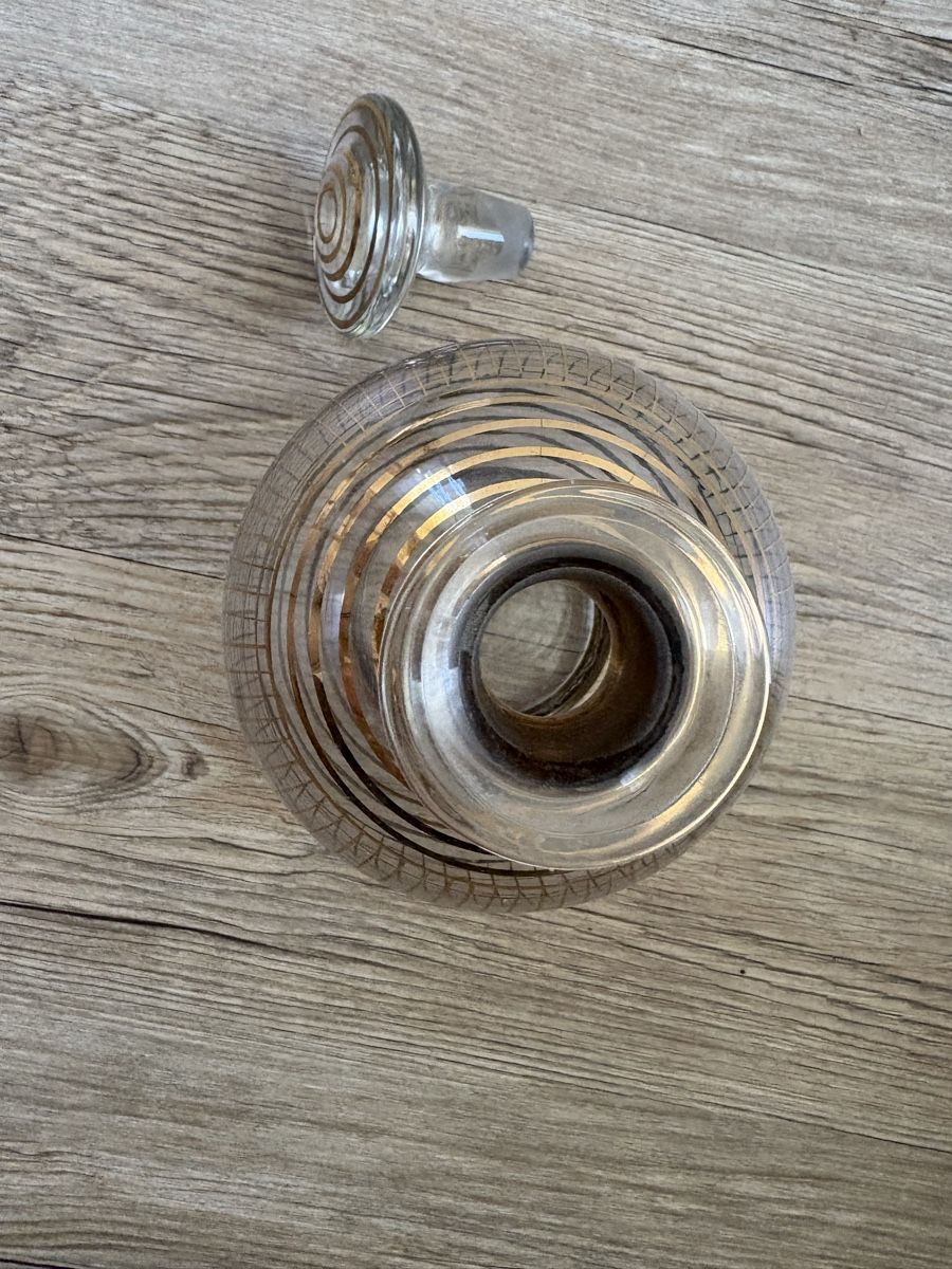 Caraffe: Carafe ancienne style art déco- Karaffe Mid Centuary – Usato da Zweisimmen venduto da Domii 3