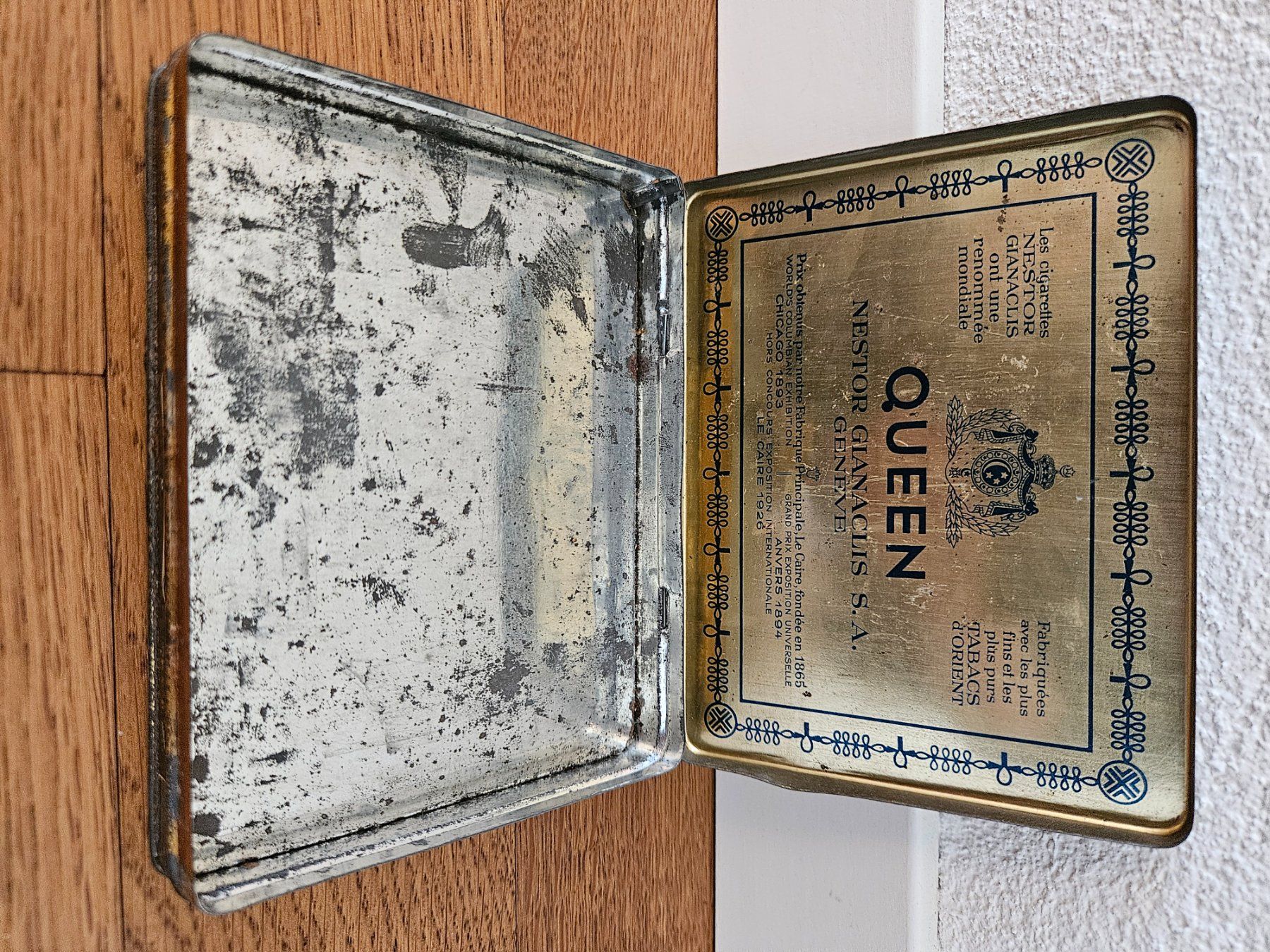 Altri Prodotti per fumatori: Tabakdose Nestor Zigarettendose Vintage Orient Blechdose Box – Usato da Birmensdorf ZH venduto da Wendepunkt... 3