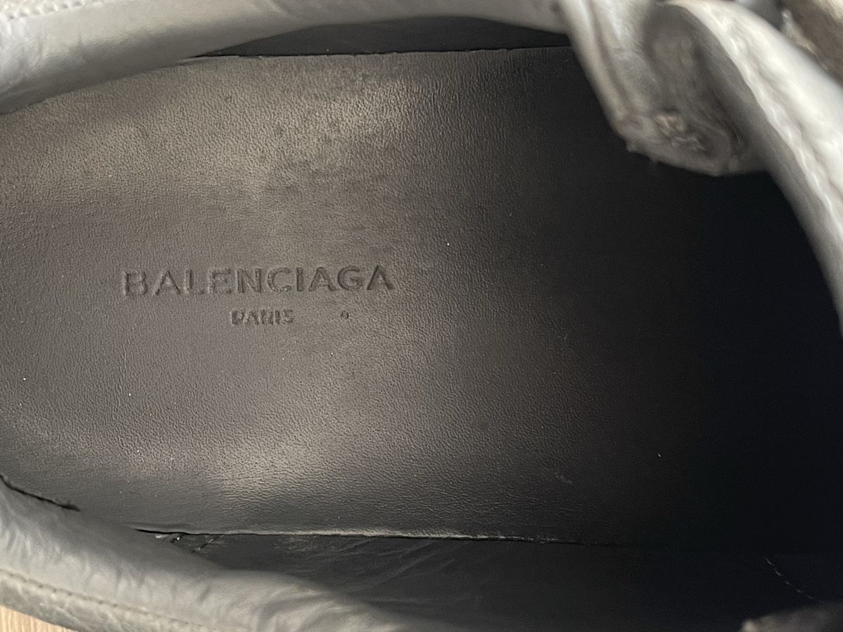 Balenciaga Chaussures hommes: Balenciaga Arena Grey Leder Grösse 40 – D'occasion à Rümlang par ohsnapiiitzme2 1