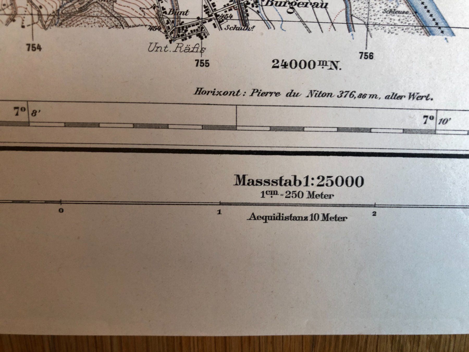 Cartine & Atlanti: Siegfriedatlas Bl. 255: Buchs – Usato da Zürich venduto da allp 6