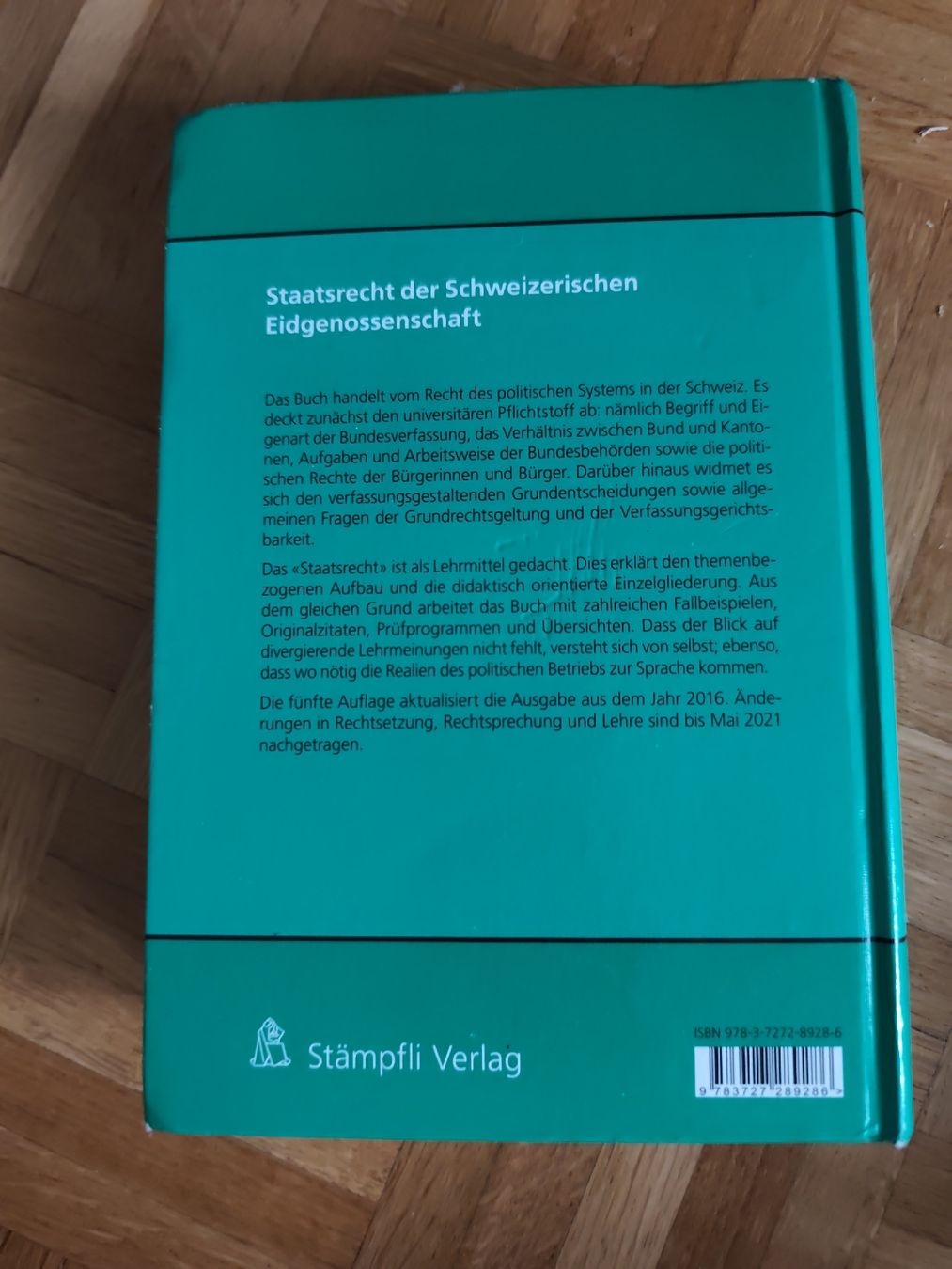 Libri: Staatsrecht der Schweizerischen Eidgenossenschaft – Usato da Bern venduto da noelkellerhals 1