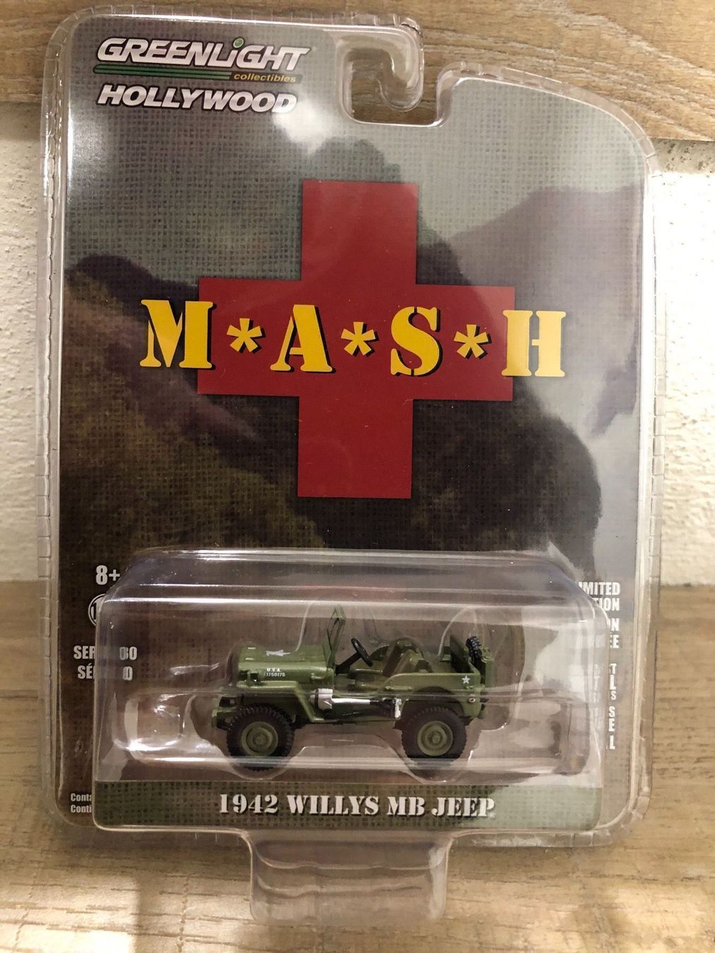 Greenlight Modellautos: Mash 1942 willys jeep us army 1/64 – Neu und originalverpackt aus Reinach AG von rares75