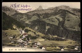 AK Les Avants, Village et montagnes