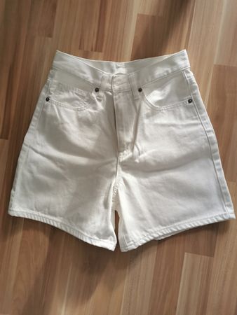 Uniqlo Denim Shorts Damen - Weiss - Grösse US 24