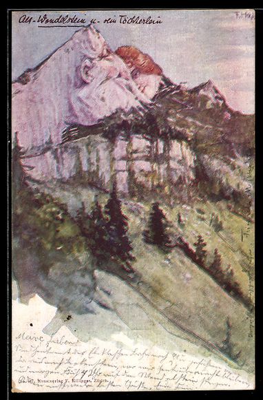Cartoline postali: Fritz Hass: Killinger Nr. 147, Ost-Wende – Usato da Berlin venduto da bartko-reher