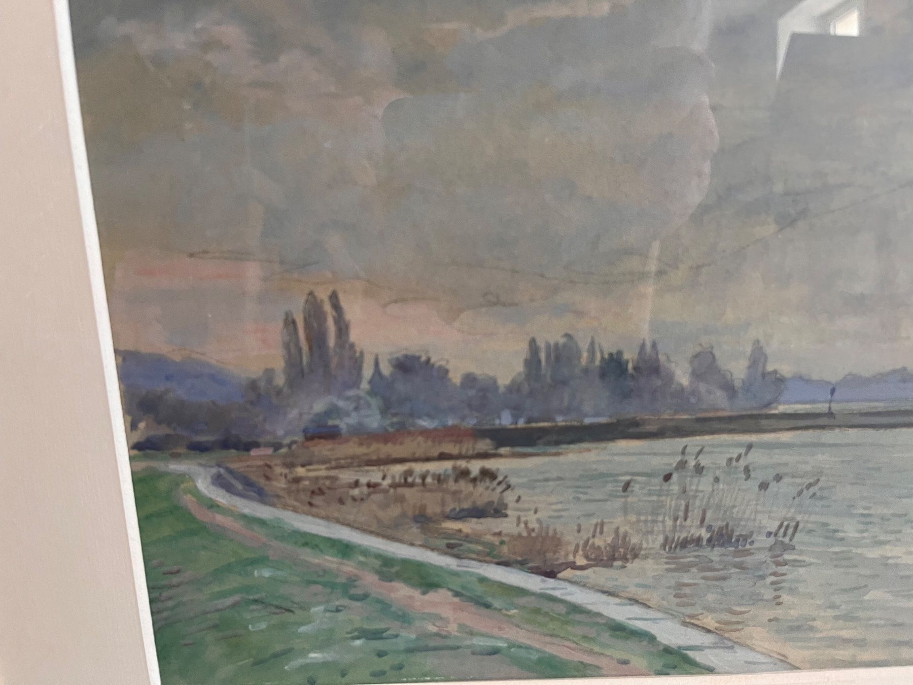 Foto & Immagini: Schönes Bild, Aquarell, Bielersee – Usato da Sisseln AG venduto da art-dragoon 2