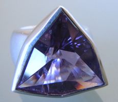 Amethyst Silber 925 Statement Fingerring Gr. 56